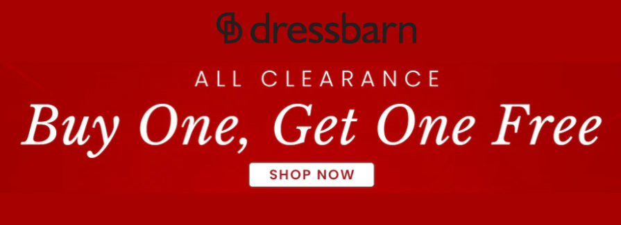 All Clearance Buy One, Get One Free