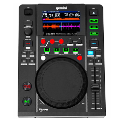 Gemini MDJ-600 Single Tabletop USB/CD Media Player DJ MIDI Controller w/4.3" LCD