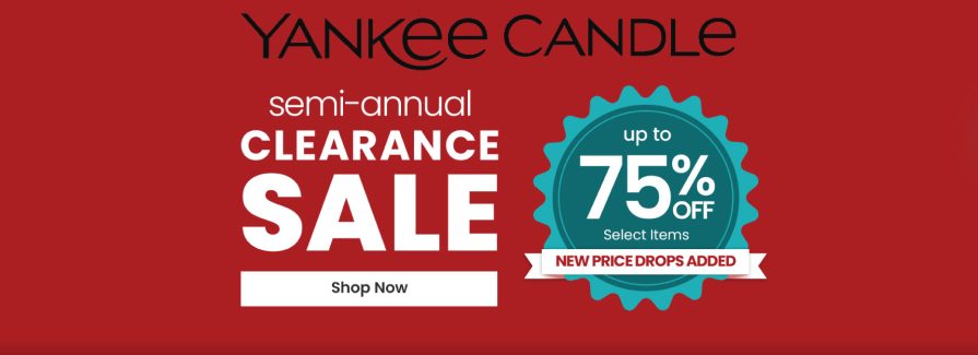 Up to 75% Off Select Items.
