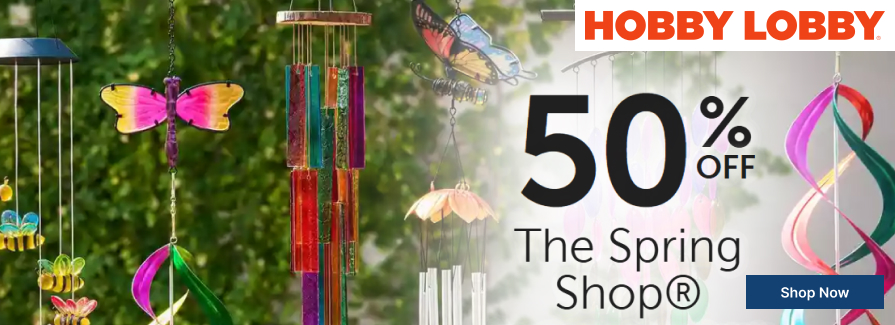 50% Off The Spring Shop.