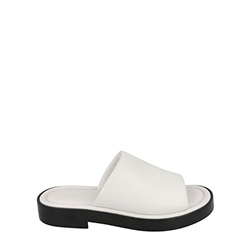 Ferragamo Mens Giunone Leather Slides