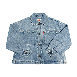 Levi’s Women’s Denim Jacket Cara Cotton Prep Outerwear Coat (S01)