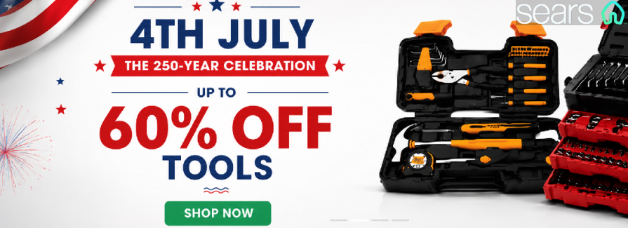 Up to 60% Off Tools.