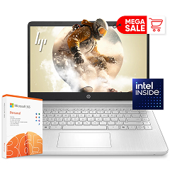2026 Newest HP Laptop 14” Quad-Core Intel Processor Up to 16GB RAM 628GB Storage