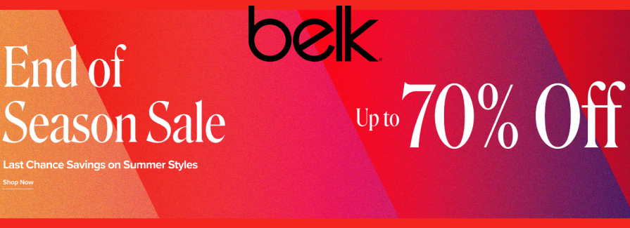 Up to 70% Off.