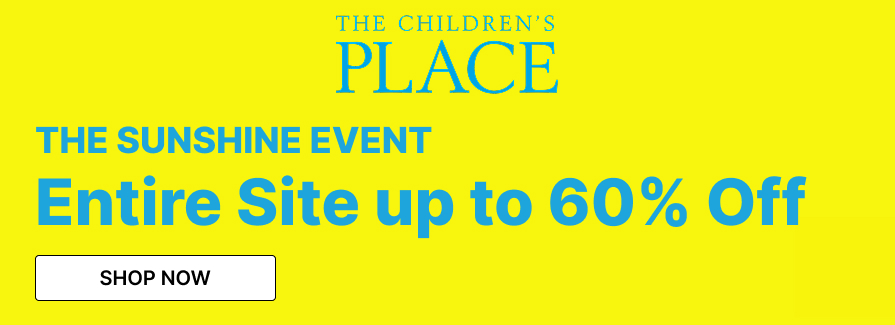 The Sunshine Event Entire Site Up to 60% Off.