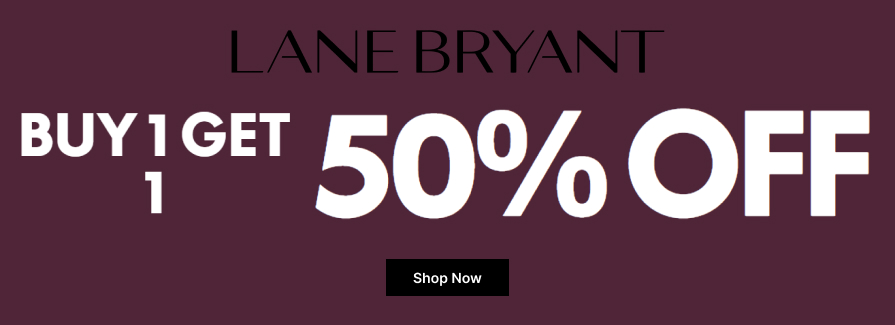 Buy One, Get One 50% Off.
