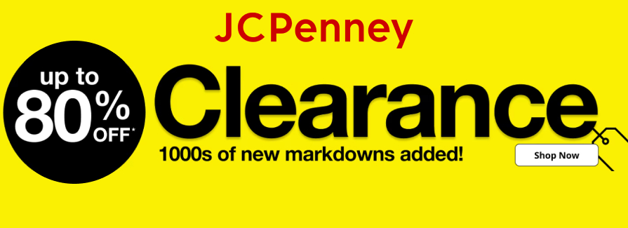 Up to 80% Off Clearance.