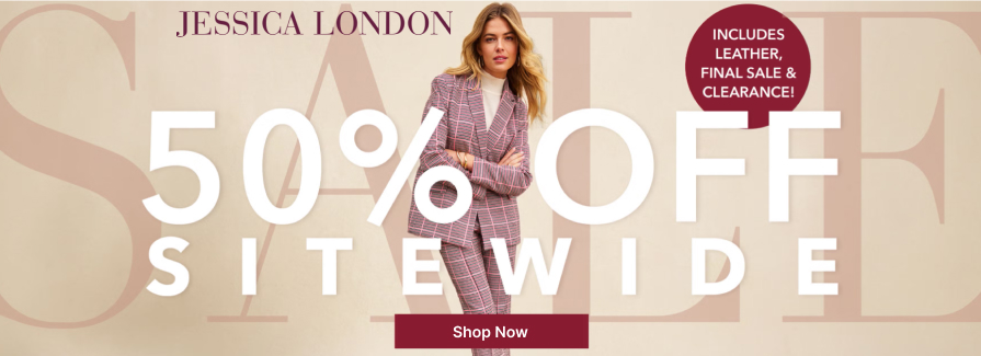 50% Off Sitewide.