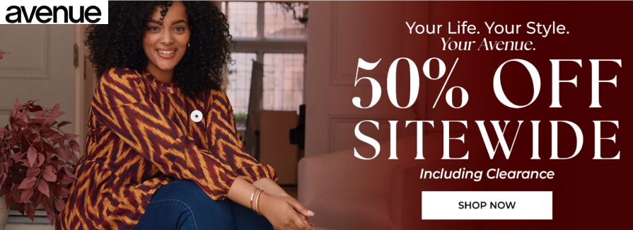 50% Off Sitewide.