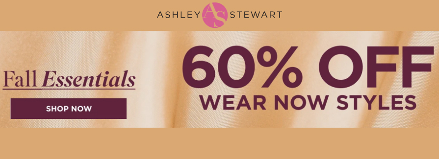 60% Off Wear now Styles.