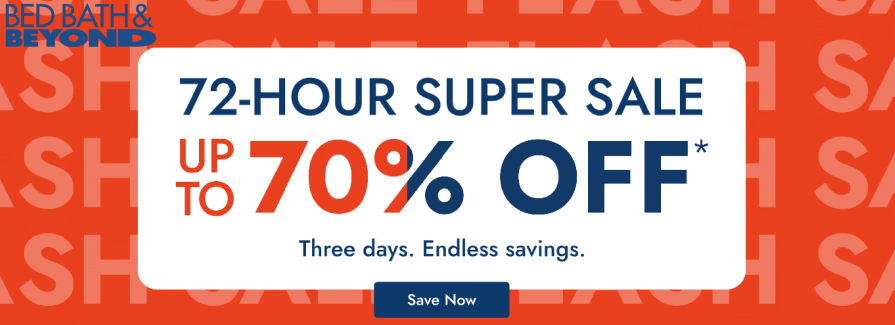 Up to 70% Off.