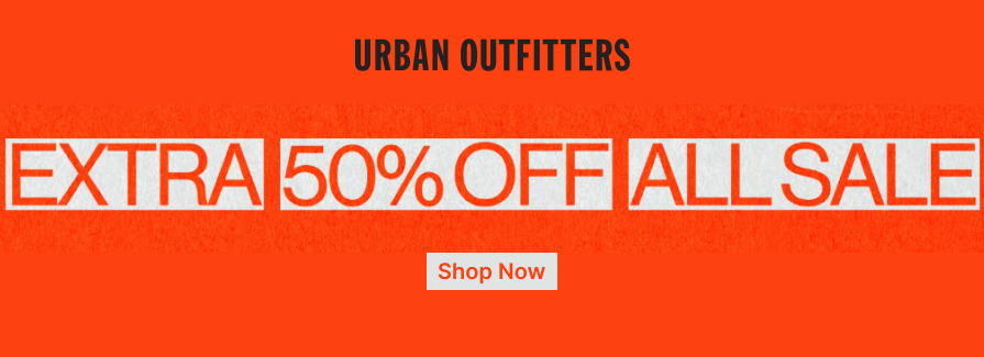 Extra 50% Off All Sale.
