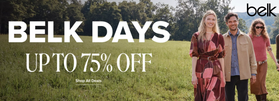 Up to 75% Off.