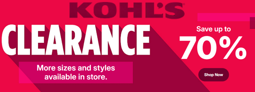 Clearance Save Up to 70%